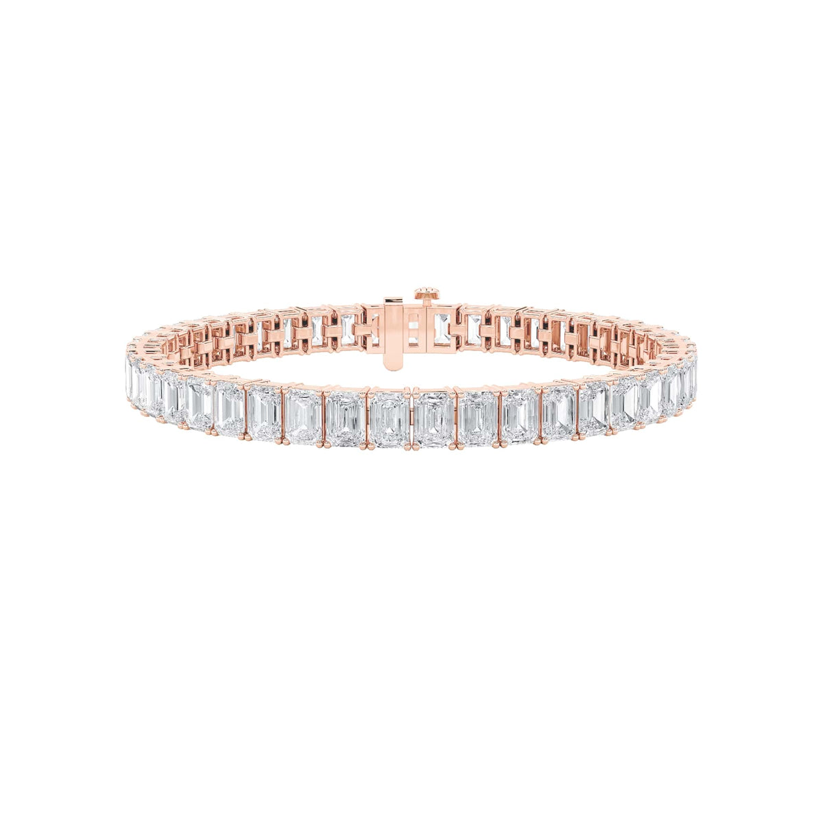 Lab Grown Diamond East West Line Bracelet